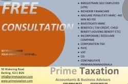Prime Taxation – Contabil Roman in Barking